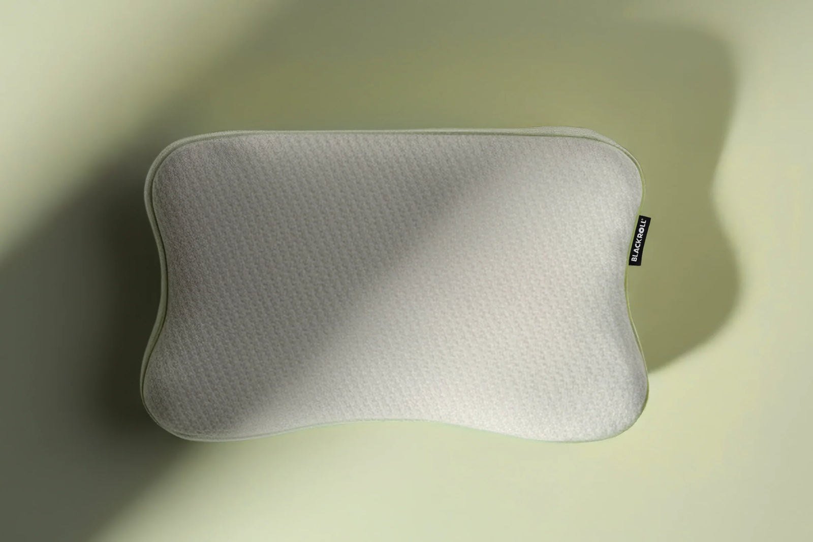 Top view of the covered pillow